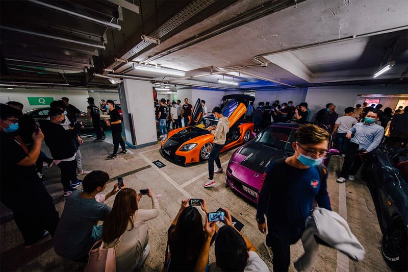 COPAZE Meet me Underground Hong Kong veilside nissan mazda rx-7 Gtr R34 honda s2000