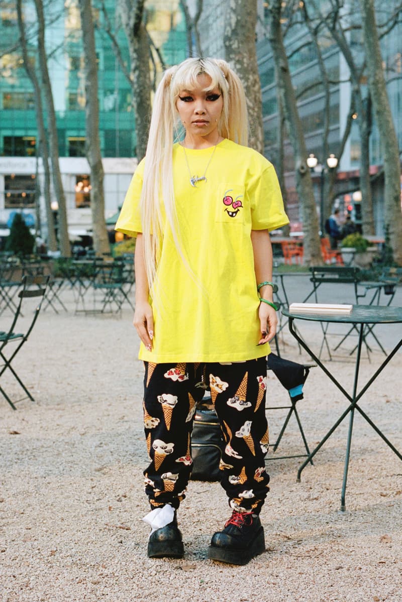 ICECREAM Spring 2020 Lookbook People Humans of New York Hoodies T-Shirts Sweaters Yellow