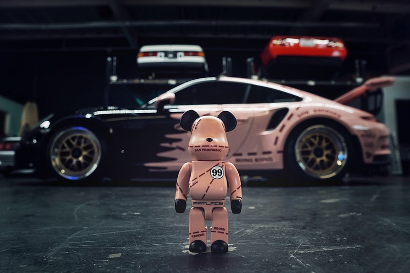 Illest x Medicom Toy BE@RBRICK "Pink Pig" Release Info GT3RS Porsche Race Car