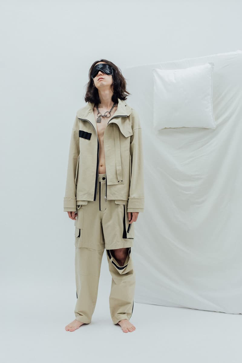 Indice Studio Spring/Summer 2020 "Somnambulist" Collection Trench Coats Pajama Shirts Pants T-shirts Jackets Sleeping Masks Cloud Pattern