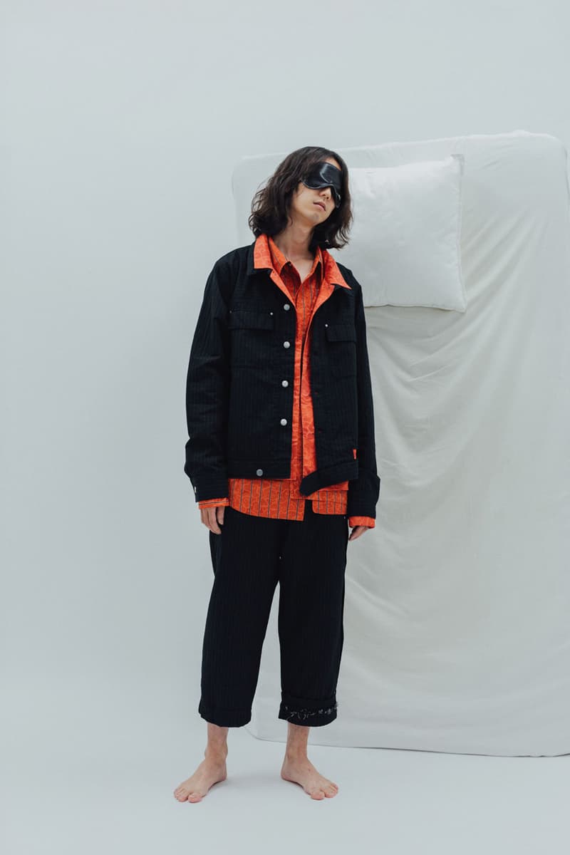 Indice Studio Spring/Summer 2020 "Somnambulist" Collection Trench Coats Pajama Shirts Pants T-shirts Jackets Sleeping Masks Cloud Pattern