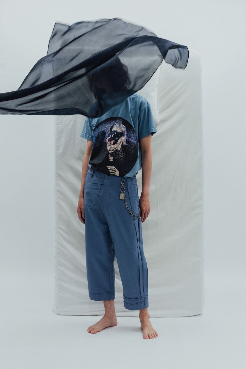 Indice Studio Spring/Summer 2020 "Somnambulist" Collection Trench Coats Pajama Shirts Pants T-shirts Jackets Sleeping Masks Cloud Pattern