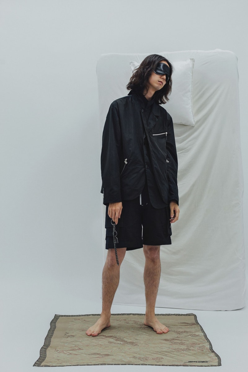 Indice Studio Spring/Summer 2020 "Somnambulist" Collection Trench Coats Pajama Shirts Pants T-shirts Jackets Sleeping Masks Cloud Pattern