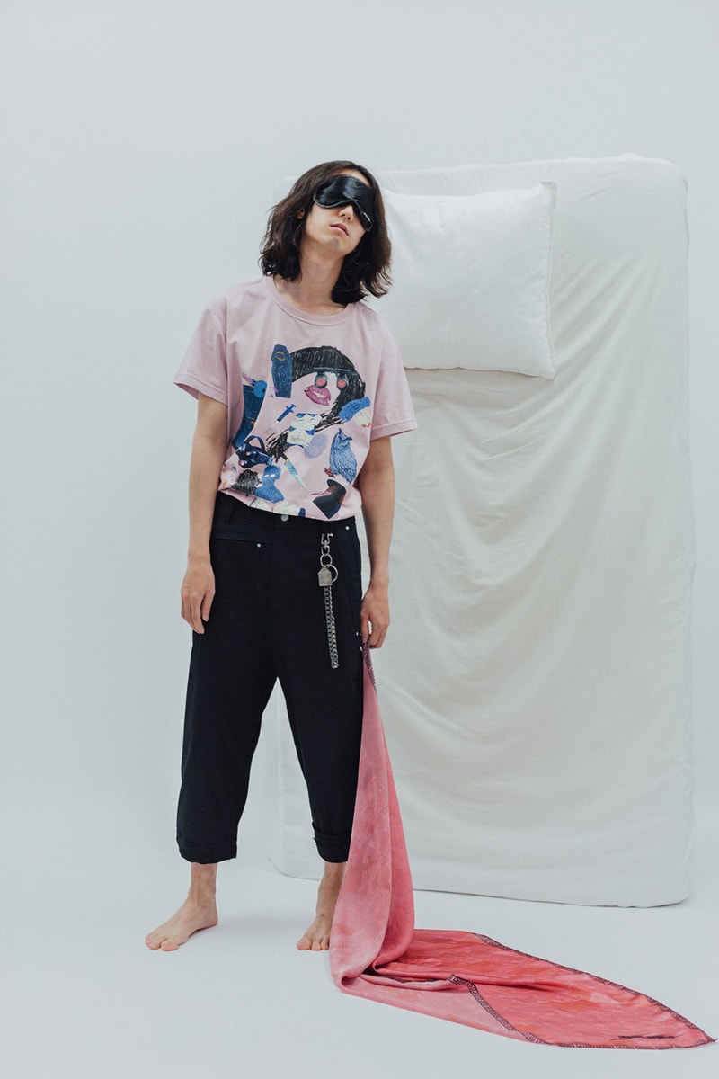 Indice Studio Spring/Summer 2020 "Somnambulist" Collection Trench Coats Pajama Shirts Pants T-shirts Jackets Sleeping Masks Cloud Pattern