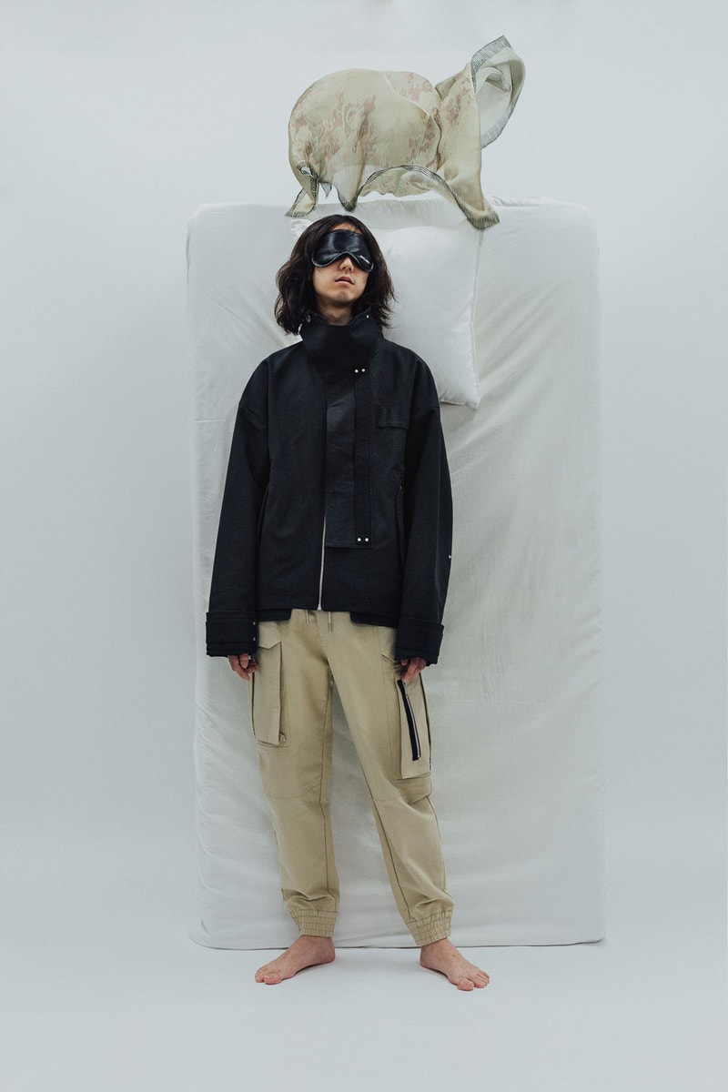 Indice Studio Spring/Summer 2020 "Somnambulist" Collection Trench Coats Pajama Shirts Pants T-shirts Jackets Sleeping Masks Cloud Pattern