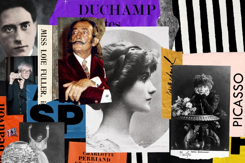 Inside Chanel Gabrielle Chanel & the Arts Film Episode 27 Series Collage Salvador Dali Picasso Andy Warhol 