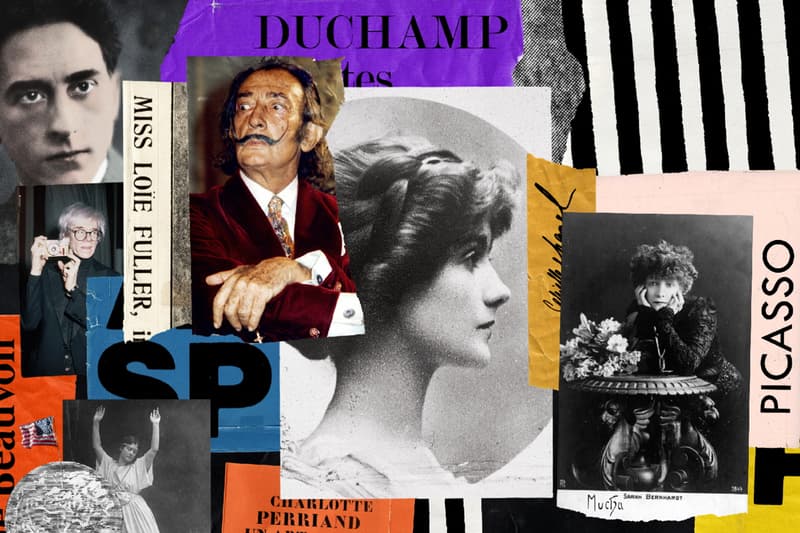 Inside Chanel Gabrielle Chanel & the Arts Film Episode 27 Series Collage Salvador Dali Picasso Andy Warhol