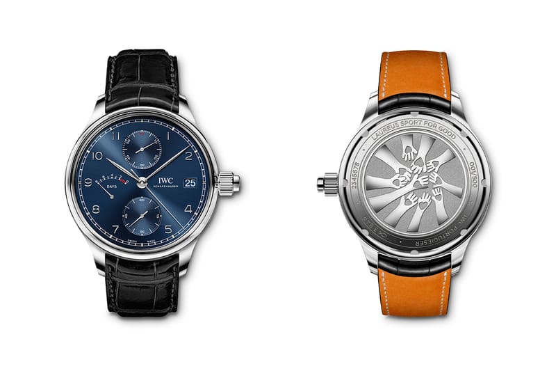 iwc schaffhausen laureus sport for good foundation