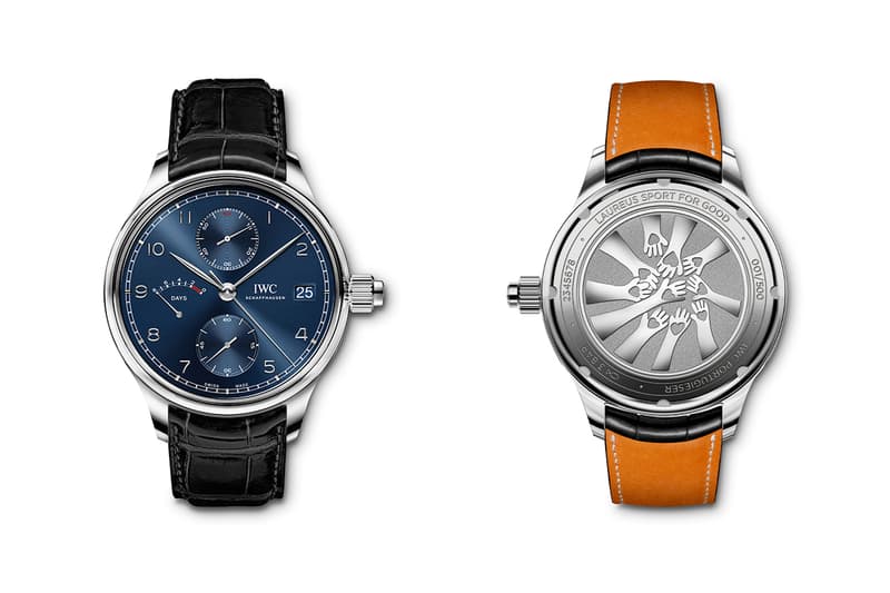 iwc schaffhausen laureus world sports awards for good portugieser monopusher manual hand wind