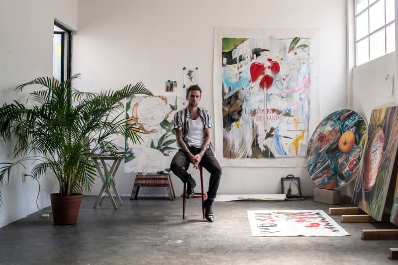 james evans open studio la bayoneta art week mexico city zona maco