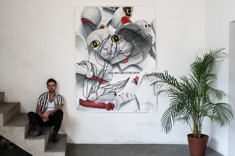 james evans open studio la bayoneta art week mexico city zona maco