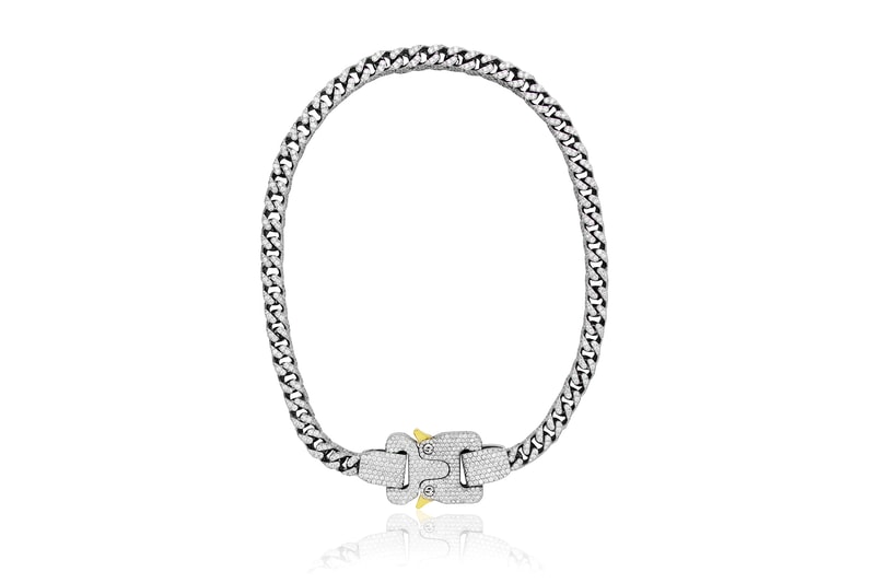 Drake Gifts Matthew Williams Diamond Alyx Chain diamonds Jason of Beverly Hills accessories jewelry bust down 1017 ALYX 9SM
