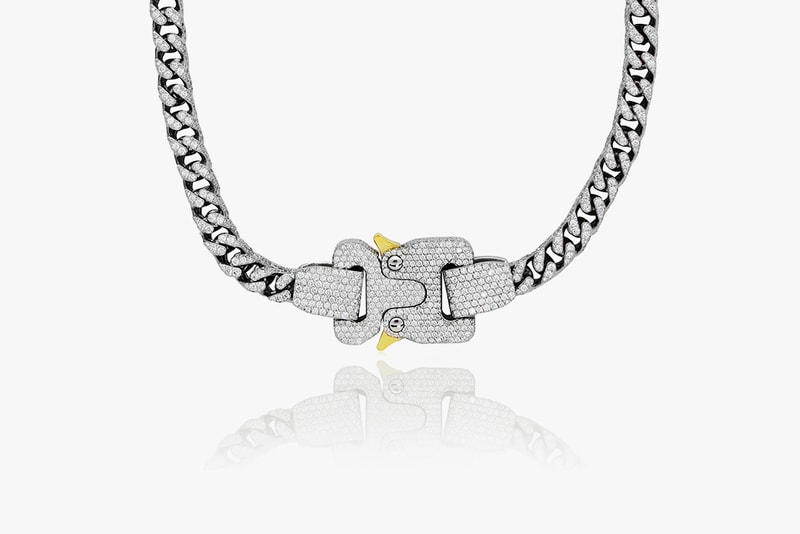 Drake Gifts Matthew Williams Diamond Alyx Chain diamonds Jason of Beverly Hills accessories jewelry bust down 1017 ALYX 9SM