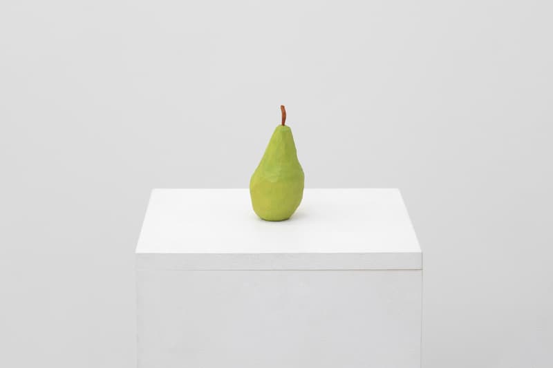 Jean and Nicolas Jullien Galerie Slika Exhibit "Les Sources" Paintings Wood Sculptures Waves Shells Dog Pear Bottle Can Waves Landscape Ocean