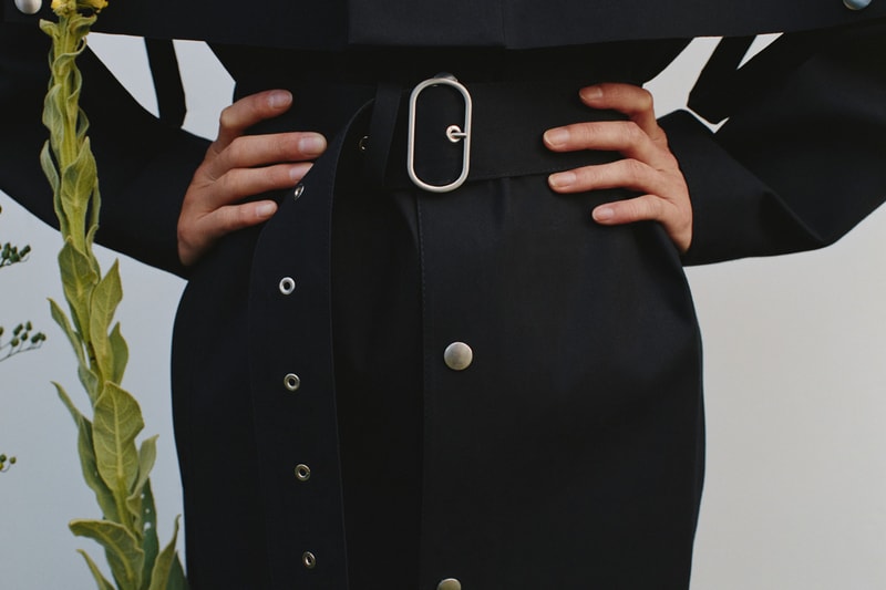 Mackintosh x Jil Sander+ Spring/Summer 2020 Collection Coats Outerwear Belts Black Light Gray