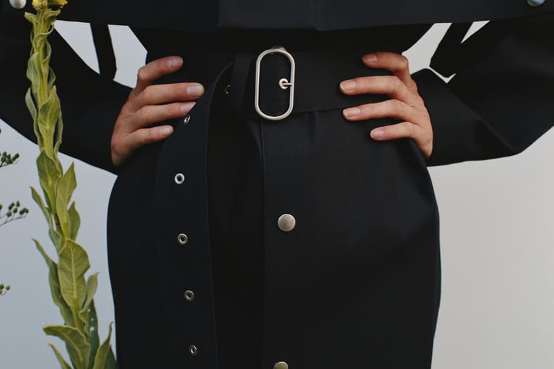 Mackintosh x Jil Sander+ Spring/Summer 2020 Collection Coats Outerwear Belts Black Light Gray