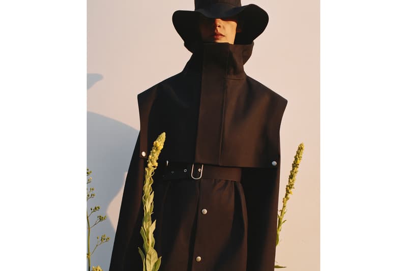 Mackintosh x Jil Sander+ Spring/Summer 2020 Collection Coats Outerwear Belts Black Light Gray