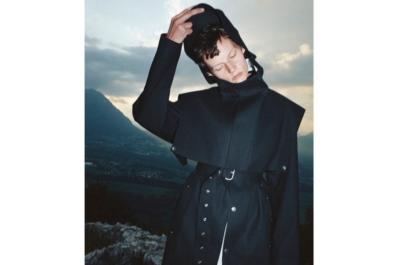 Mackintosh x Jil Sander+ Spring/Summer 2020 Collection Coats Outerwear Belts Black Light Gray