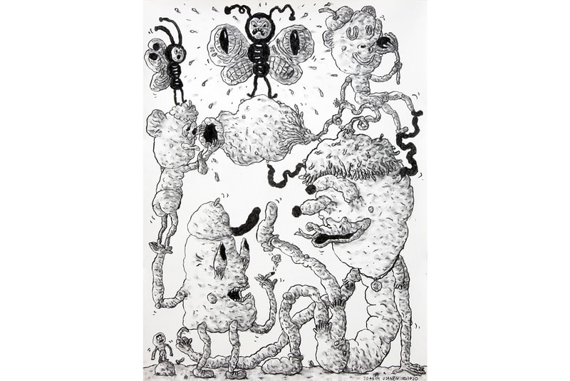 joakim ojanen a day in the woods aishonanzuka exhibition artworks paintings sculptures 