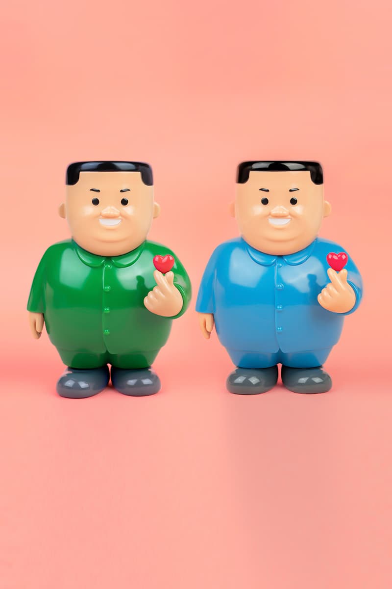 joan cornella kim jong un k love vinyl sculpture allrightsreserved valentines day release collectibles north korea