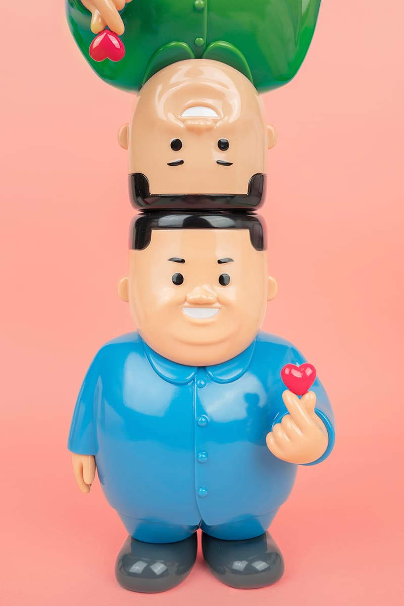 joan cornella kim jong un k love vinyl sculpture allrightsreserved valentines day release collectibles north korea