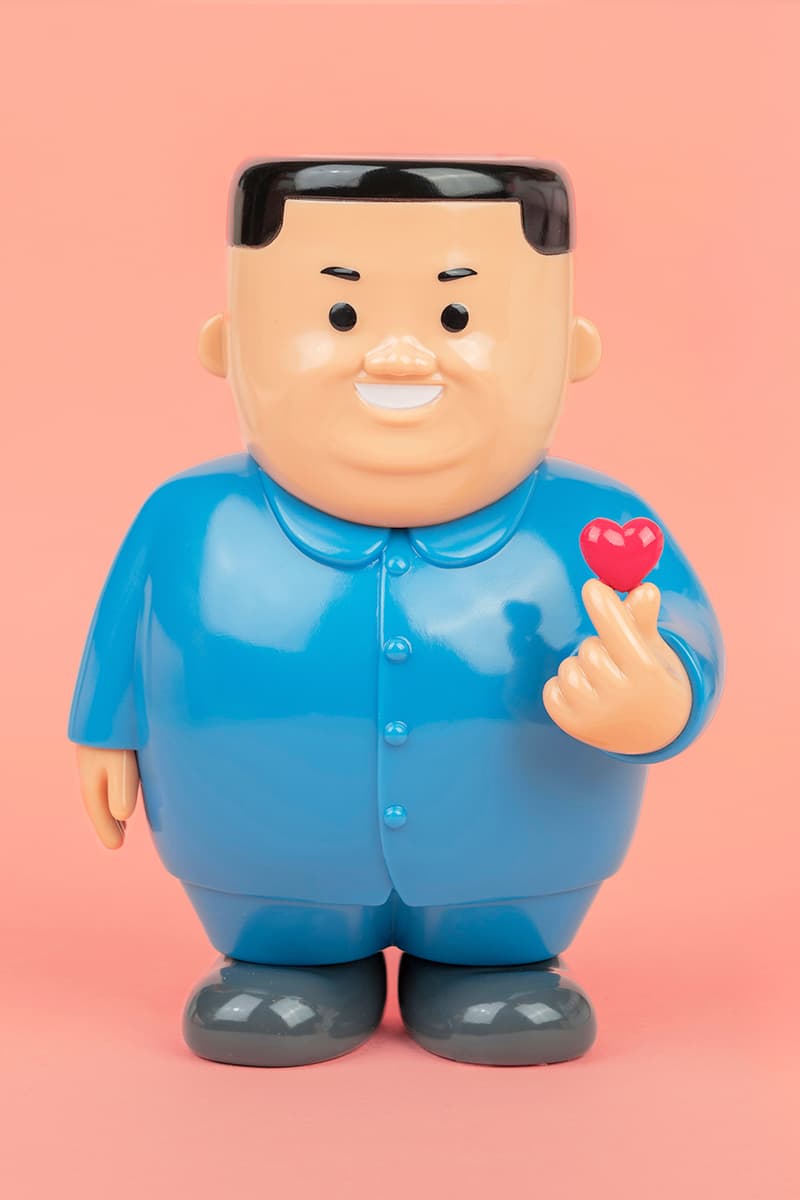 joan cornella kim jong un k love vinyl sculpture allrightsreserved valentines day release collectibles north korea