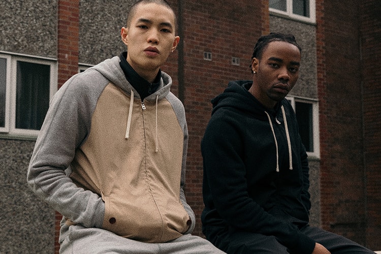Junya Watanabe MAN & Reigning Champ Craft Terry Zip Hoodie for Spring