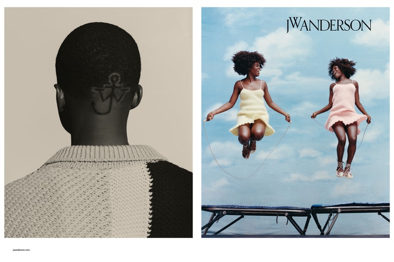 JW Anderson Spring/Summer 2020 Campaign Collection Giant Tricycles Dresses Knitwear Tailored Suits 