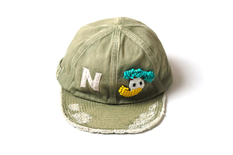 KAPITAL Handcrafted Katsuragi KOLA Caps spring summer 2020 collection kiro hirata designer japanese bead embroidery stitching menswear streetwear pop colors distress kountry