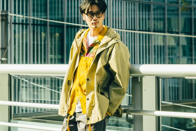 KAPTAIN SUNSHINE & Barbour Modernize Bespoke Parkas for SS20