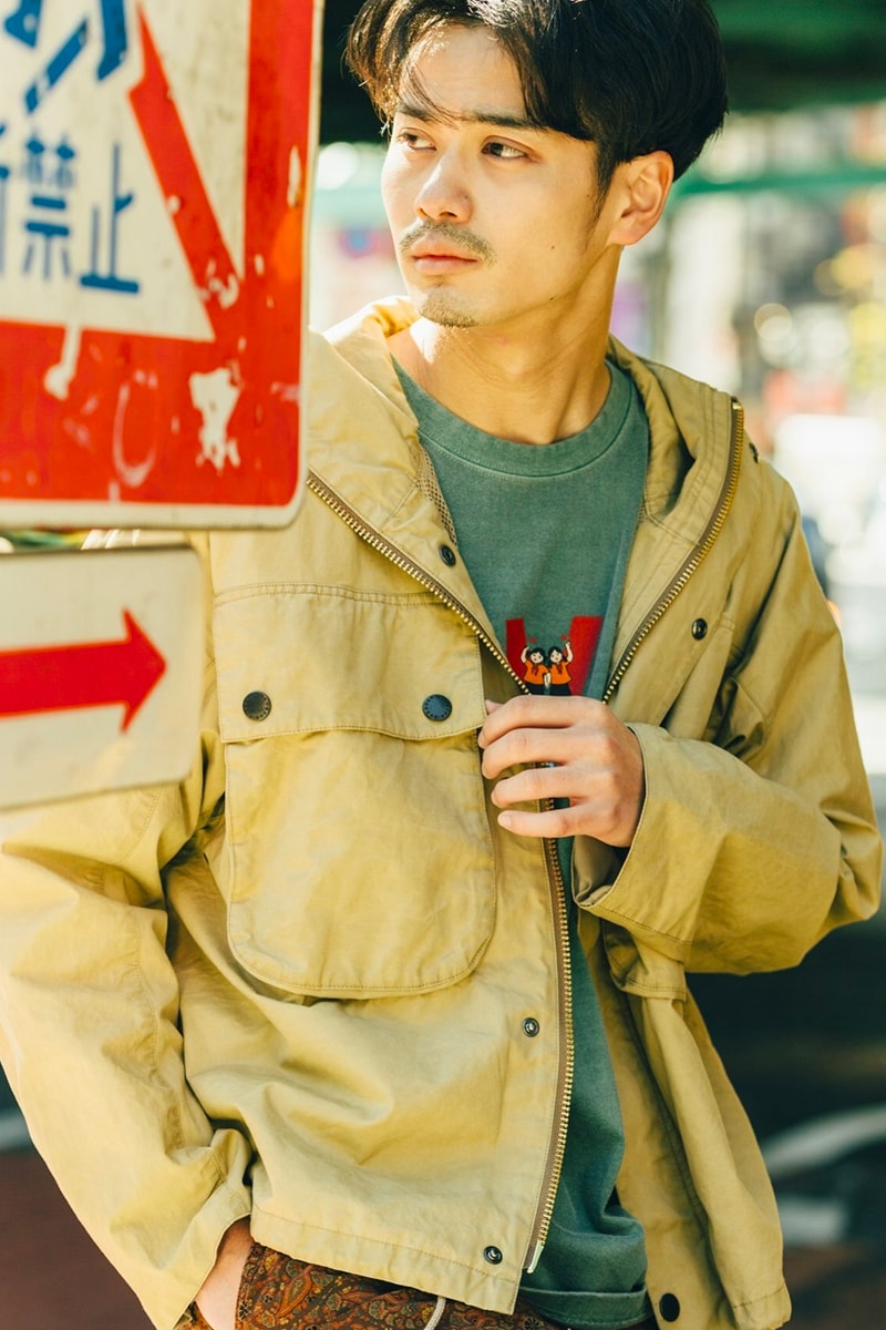 KAPTAIN SUNSHINE Barbour Classic Satorial Bespoke Parkas spring summer 2020 capsule collection journal standard barcrews japan japanese paraffin fabric waxed water resistant