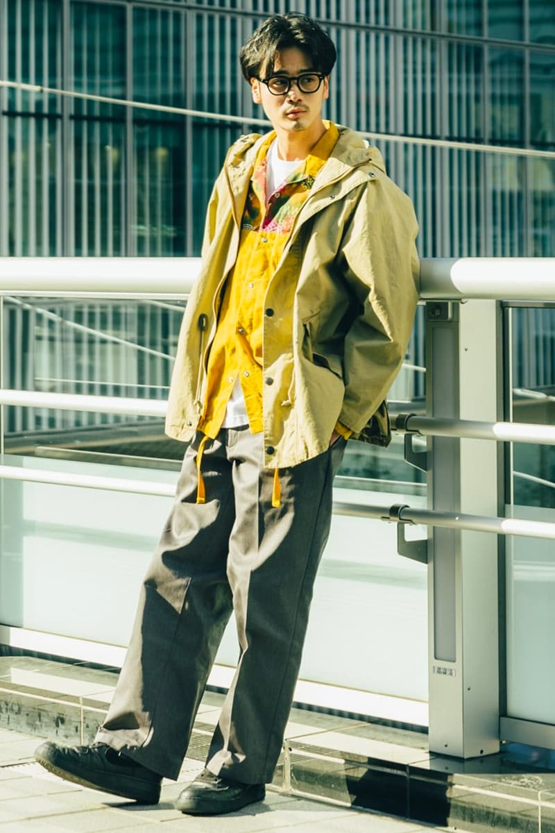 KAPTAIN SUNSHINE Barbour Classic Satorial Bespoke Parkas spring summer 2020 capsule collection journal standard barcrews japan japanese paraffin fabric waxed water resistant