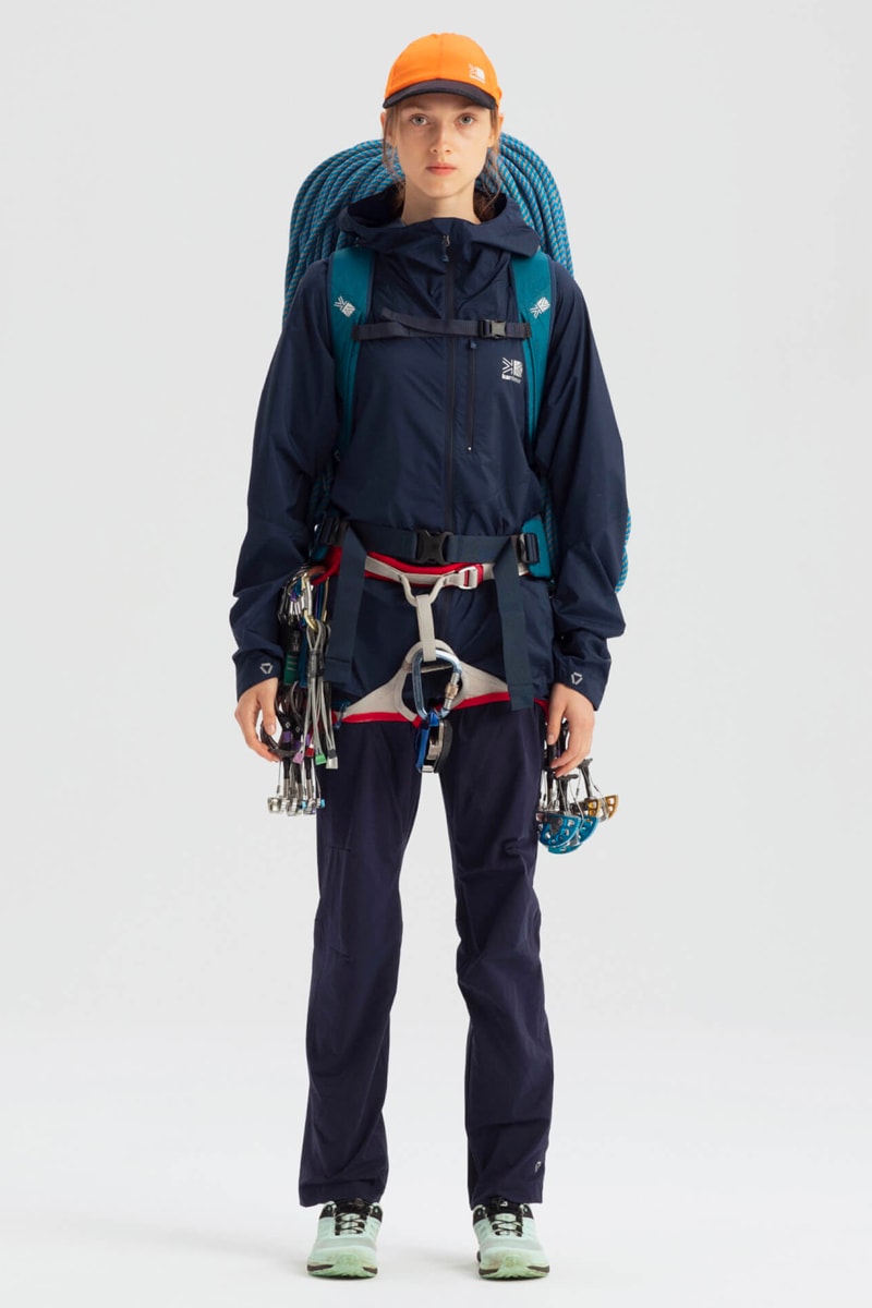 Karrimor Japan Spring Summer 2020 Lookbook collection outdoor lifestyle menswear streetwear coats jackets gore tex waterproof trekking hiking seasonal backpacks bags hats 