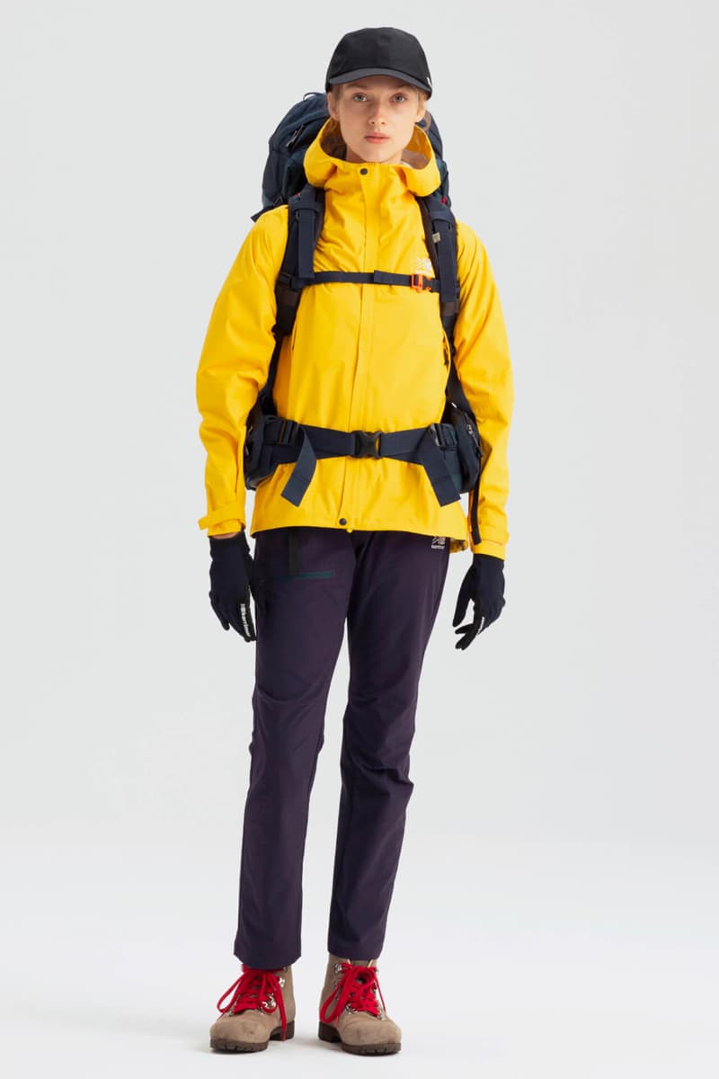 Karrimor Japan Spring Summer 2020 Lookbook collection outdoor lifestyle menswear streetwear coats jackets gore tex waterproof trekking hiking seasonal backpacks bags hats 