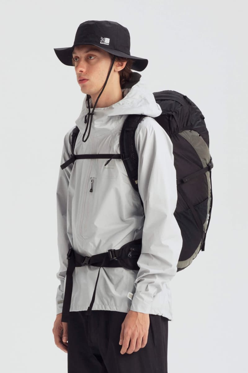 Karrimor Japan Spring Summer 2020 Lookbook collection outdoor lifestyle menswear streetwear coats jackets gore tex waterproof trekking hiking seasonal backpacks bags hats 