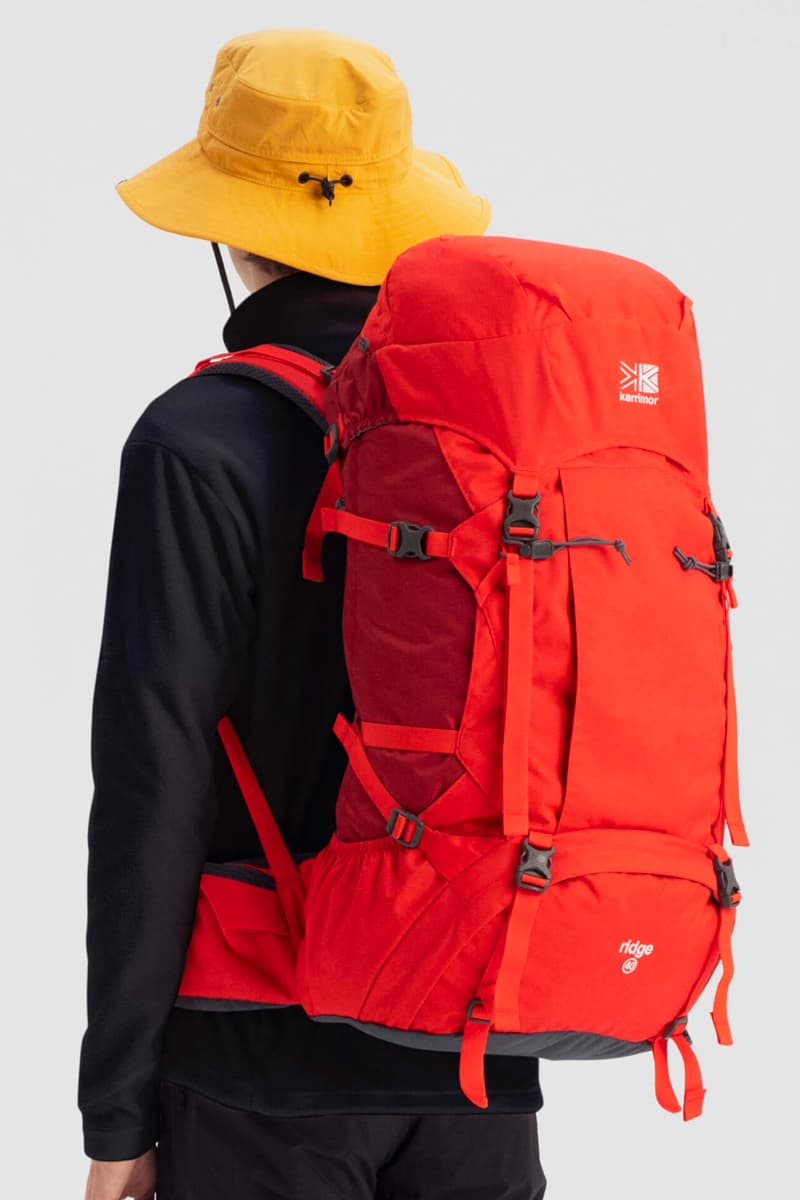 Karrimor Japan Spring Summer 2020 Lookbook collection outdoor lifestyle menswear streetwear coats jackets gore tex waterproof trekking hiking seasonal backpacks bags hats 