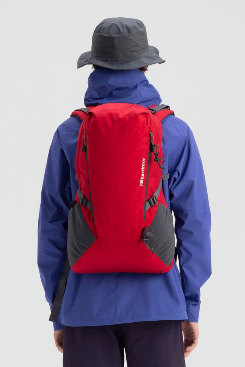 Karrimor Japan Spring Summer 2020 Lookbook collection outdoor lifestyle menswear streetwear coats jackets gore tex waterproof trekking hiking seasonal backpacks bags hats 