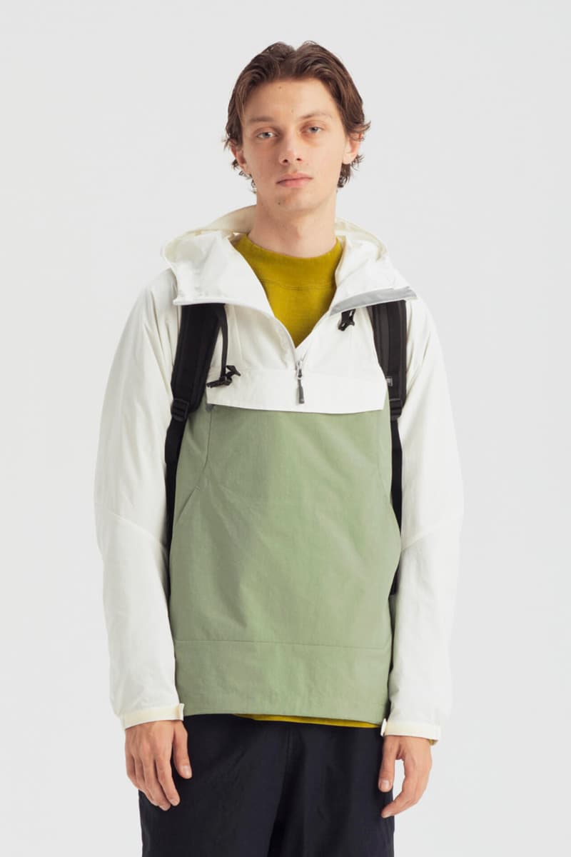 Karrimor Japan Spring Summer 2020 Lookbook collection outdoor lifestyle menswear streetwear coats jackets gore tex waterproof trekking hiking seasonal backpacks bags hats
