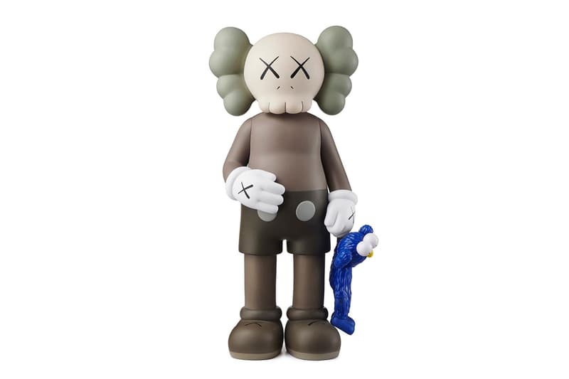 kaws share companion vinyl figures release artworks