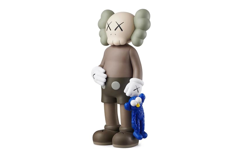 kaws share companion vinyl figures release artworks
