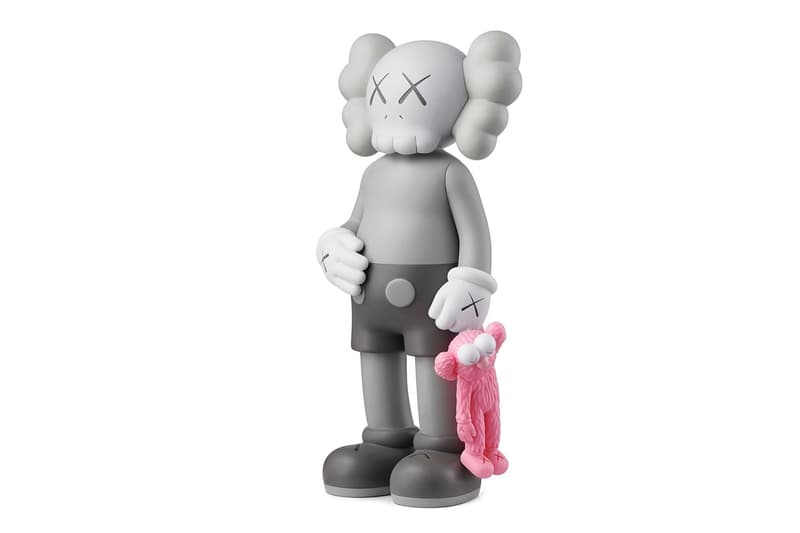 kaws share companion vinyl figures release artworks 