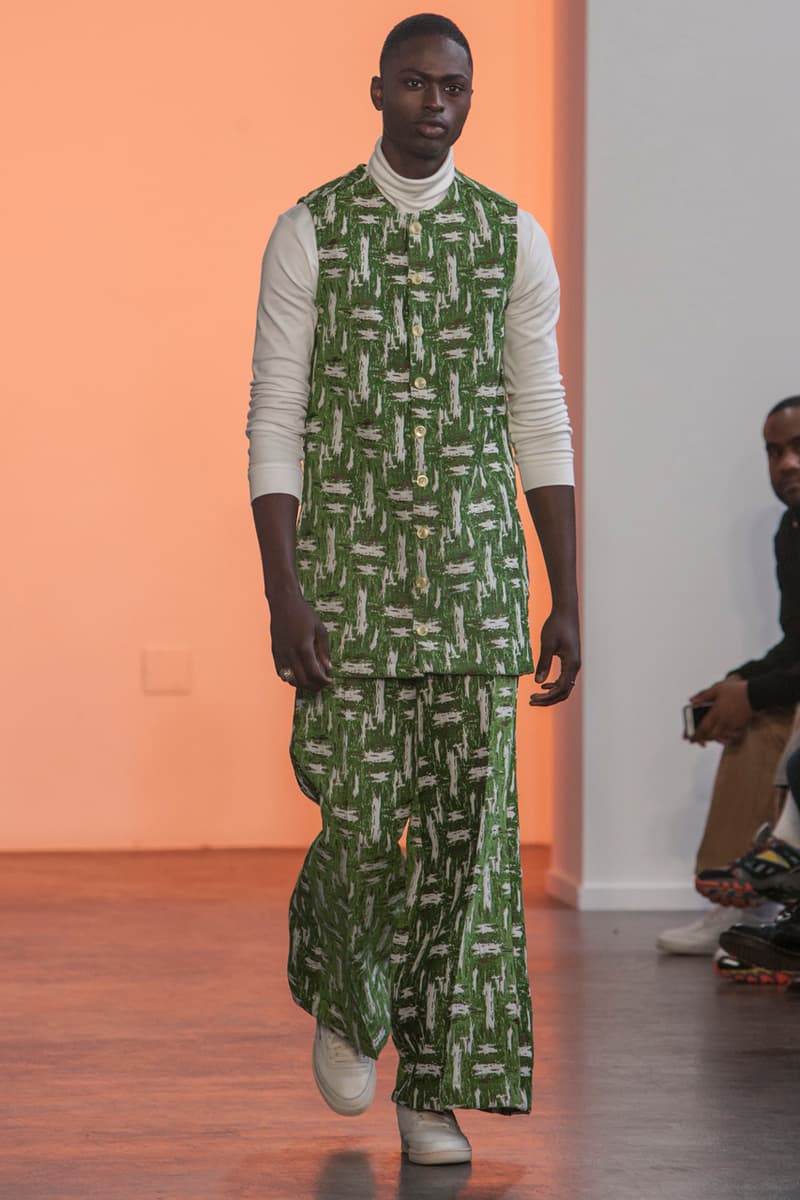 kenneth nicholson fall winter 2020 runway show new york fashion week nyfw grandmas couch hinton group