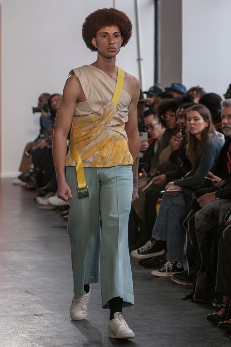 kenneth nicholson fall winter 2020 runway show new york fashion week nyfw grandmas couch hinton group