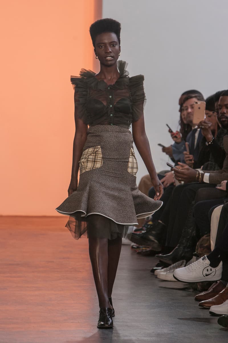 kenneth nicholson fall winter 2020 runway show new york fashion week nyfw grandmas couch hinton group