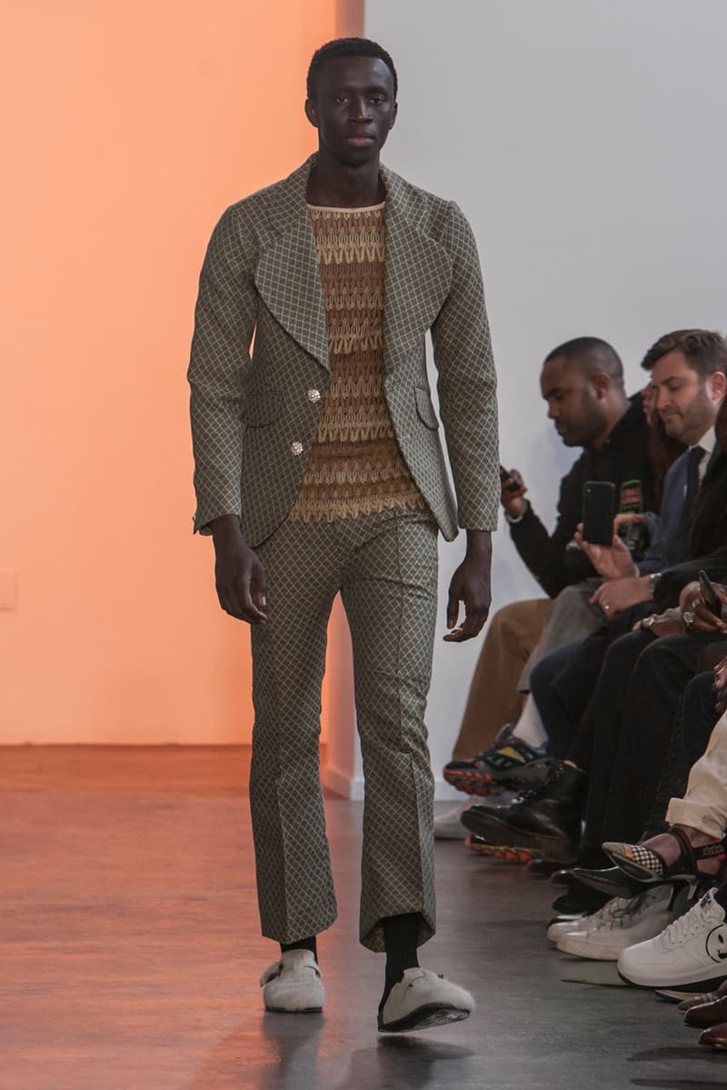 kenneth nicholson fall winter 2020 runway show new york fashion week nyfw grandmas couch hinton group