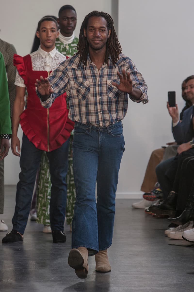 kenneth nicholson fall winter 2020 runway show new york fashion week nyfw grandmas couch hinton group