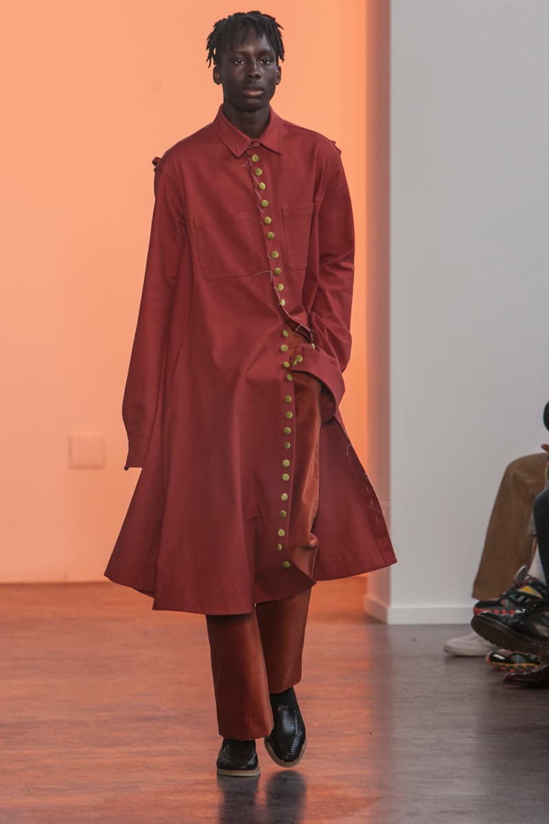 kenneth nicholson fall winter 2020 runway show new york fashion week nyfw grandmas couch hinton group