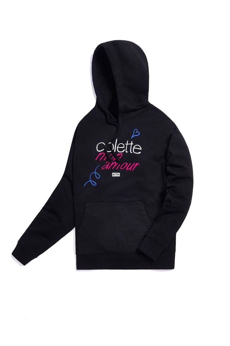Ronnie Fieg Releases Special colette x KITH Hoodie collaborations paris homage Colette, Mon Amour documentary pop up