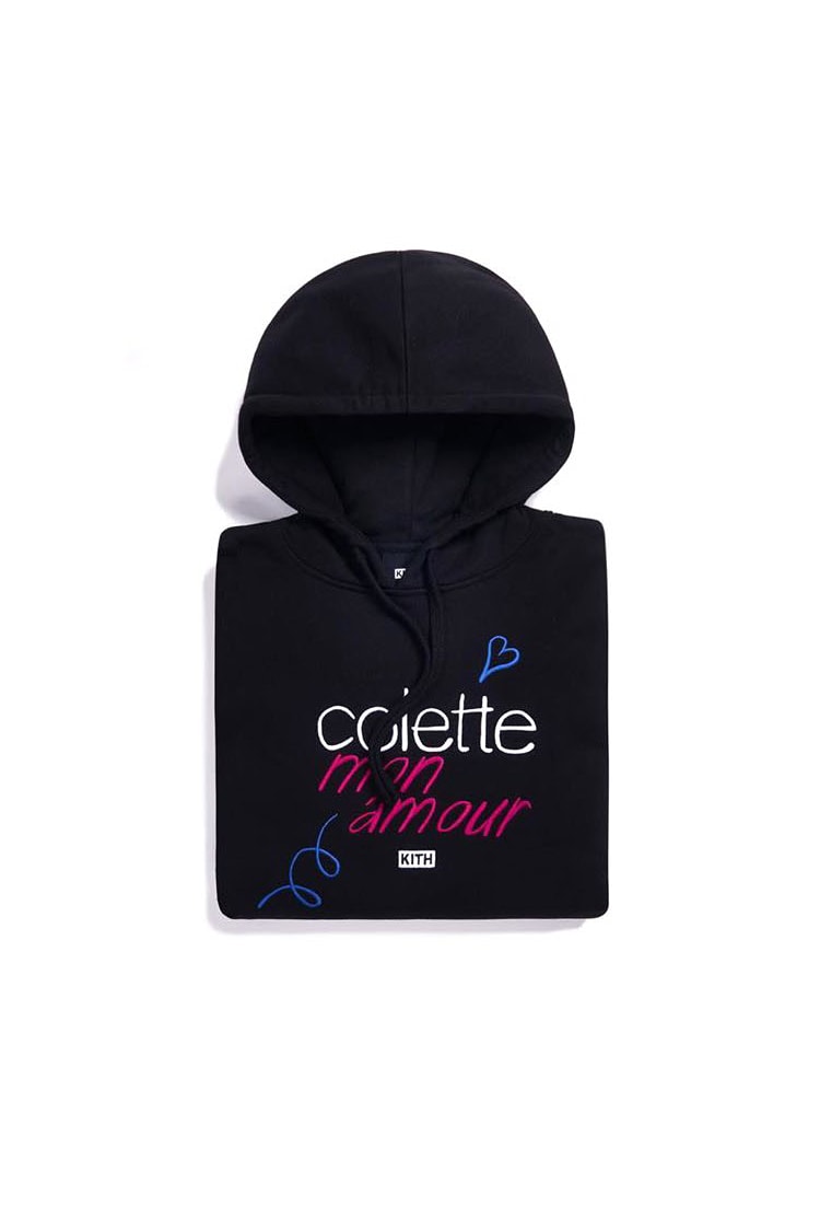 Ronnie Fieg Releases Special colette x KITH Hoodie collaborations paris homage Colette, Mon Amour documentary pop up