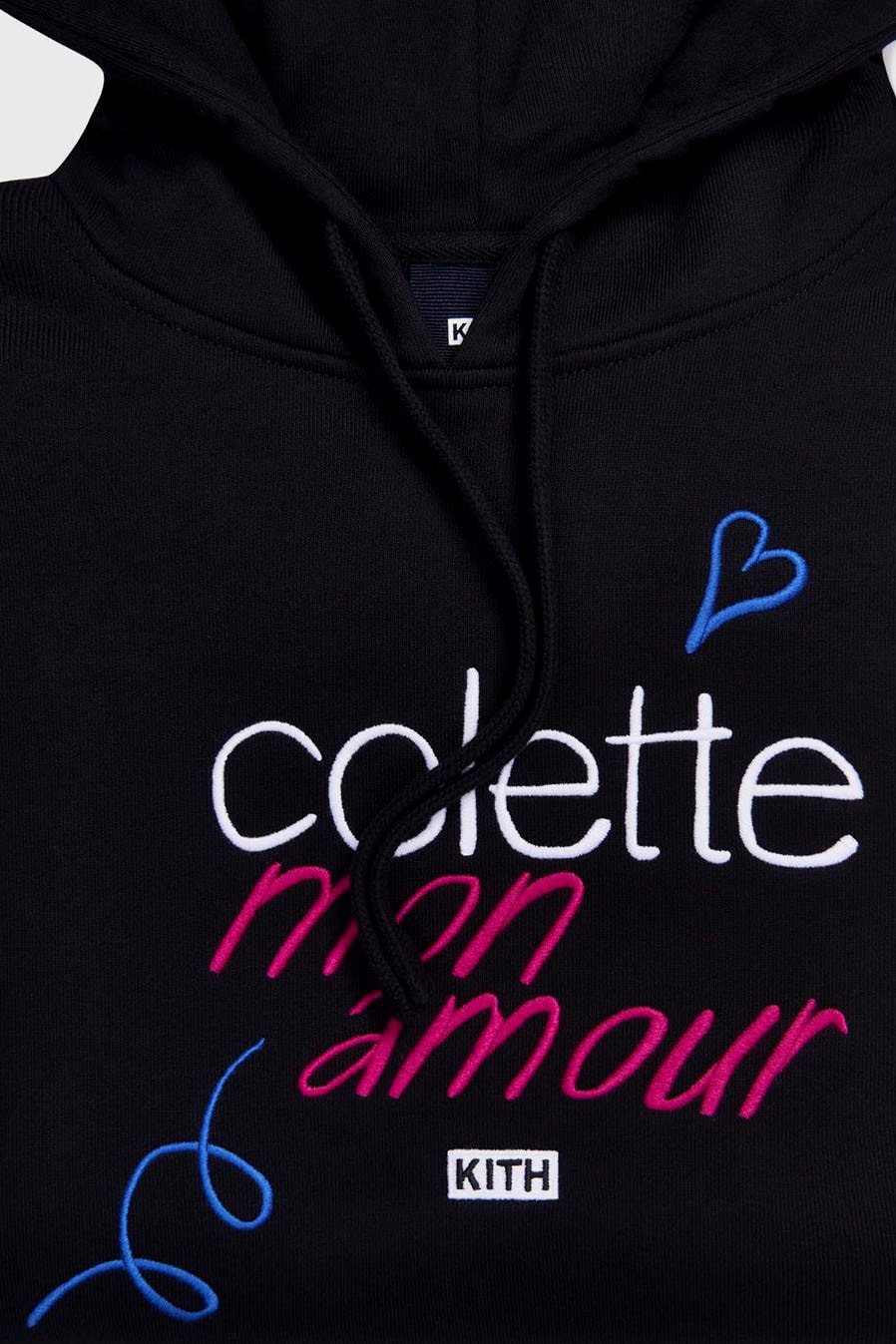 Ronnie Fieg Releases Special colette x KITH Hoodie collaborations paris homage Colette, Mon Amour documentary pop up